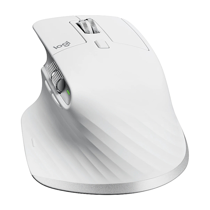 Logitech MX Master 3S Performance Wireless Mouse - PALE GREY - EMEA (тъмнейл - 2)