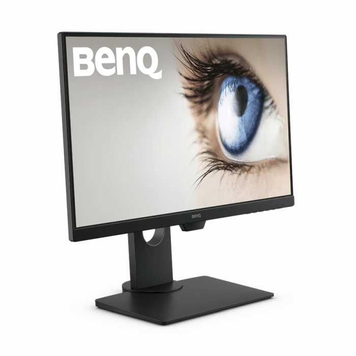 BenQ BL2480T, 23.8'' IPS, 5ms, 1920x1080 FHD, Business Eye Care Monitor, 72% NTSC, Flicker-free, B.I., LBL, 1000:1, DCR 20M:1, 8 bit, 250cd/m2, VGA, HDMI, DP, Audio Line In, Speakers, Ergonomic Slim Bezel Design, Height Adj. Pivot, Swivel, Tilt, (тъмнейл - 3)