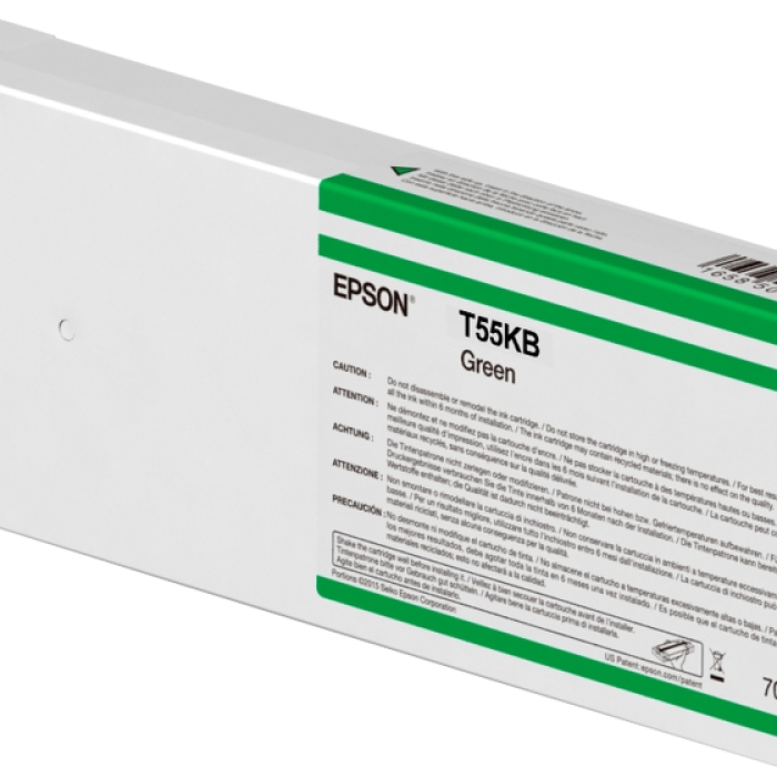 Epson Singlepack Green T55KB00 UltraChrome HDX/HD 700ml на супер цена