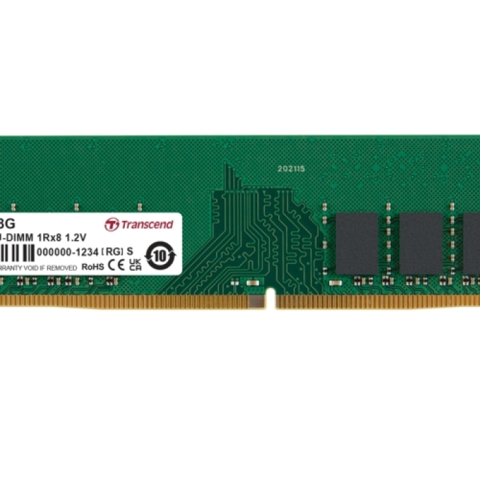 Transcend 8GB DDR4 3200 U-DIMM 1Rx8 1Gx8 CL22 1.2V