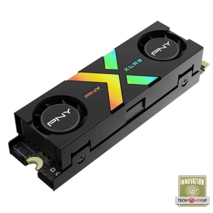 PNY SSD CS3150 M.2 GEN5 1TB Black Heatsink RGB (тъмнейл - 3)