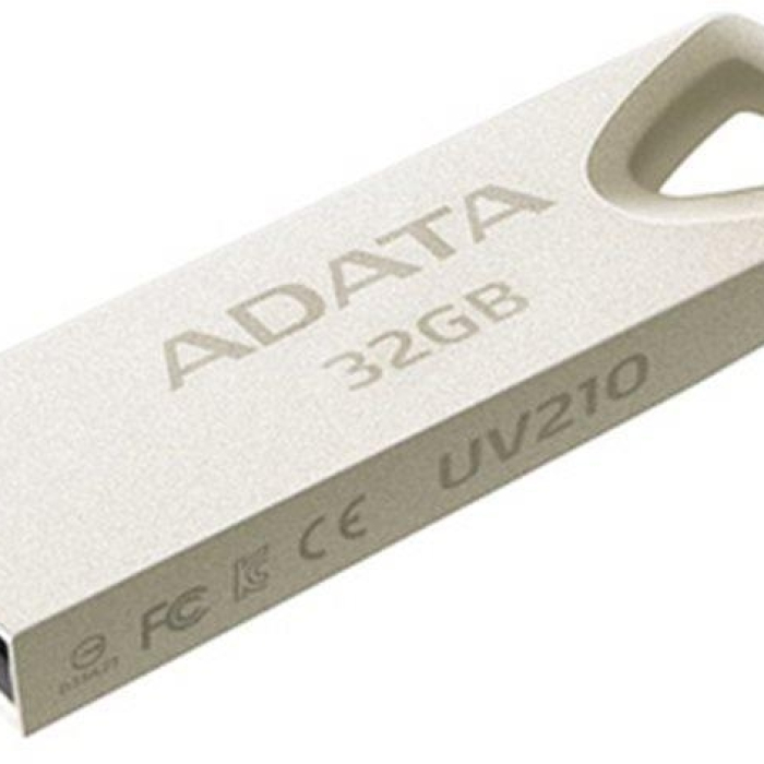 ADATA UV210 32GB USB 2.0 Gold (тъмнейл - 1)