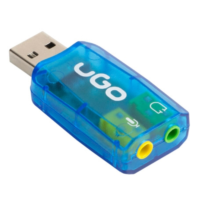 uGo Sound card UKD-1085 USB на супер цена