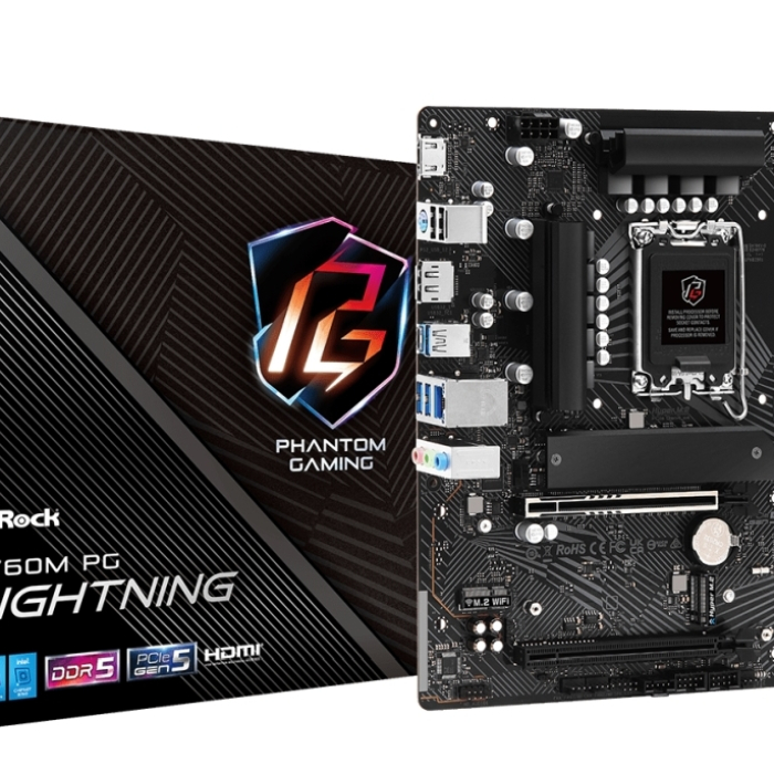 Asrock B760M Phantom Gaming Lightning