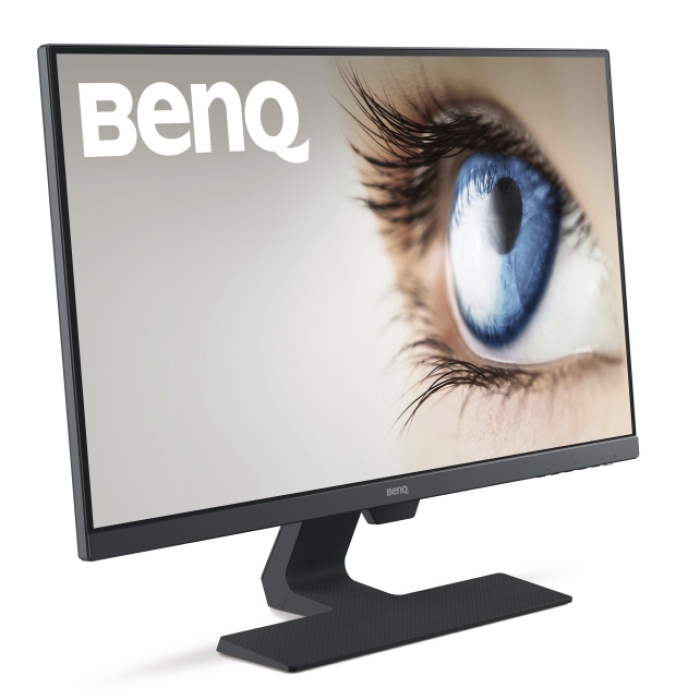 BenQ GW2780, 27" IPS LED, 5ms, 1920x1080 FHD, Stylish Monitor, 72% NTSC, Eye Care, Flicker-free, B.I., Low Blue Light, 1000:1, 20M:1 DCR, 8bit, 250cd/m2, VGA, HDMI,DP, Speakers 2x2W, Cable Management, Tilt, Black (тъмнейл - 2)