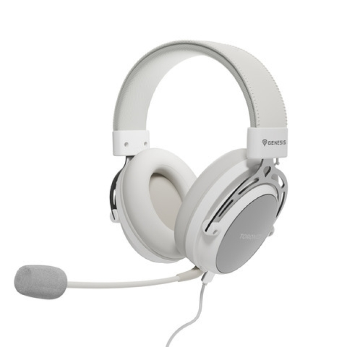 Genesis Headset Toron 301 With Microphone, White