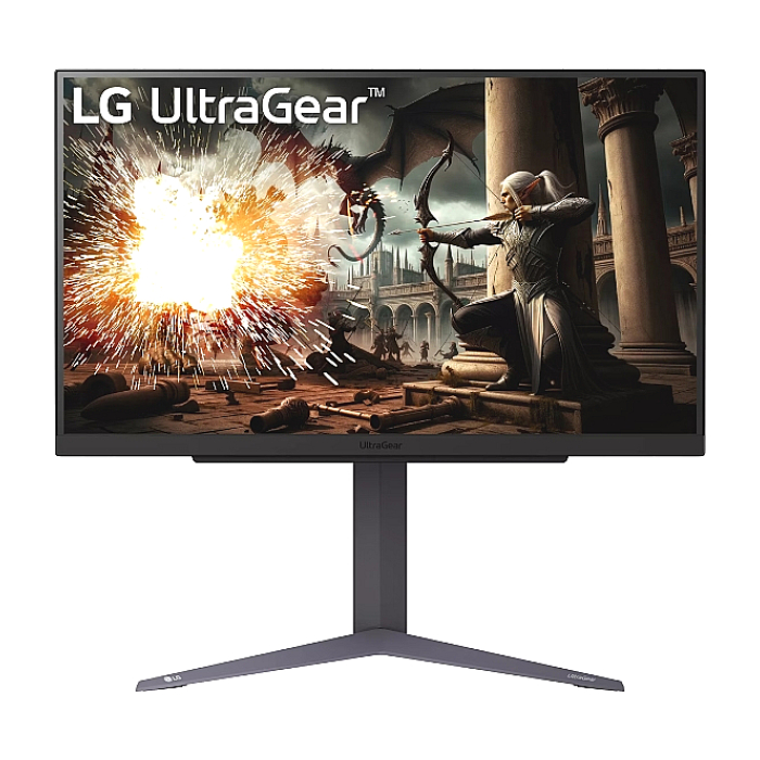 LG 27GS75Q-B, UltraGear 27" IPS, AG, 1ms GtG, 165Hz, 1000:1, 300cd/m2, QHD 2560x1440, HDR 10, sRGB 99%, AMD FreeSync, G-SYNC Compatible, HDMI, DisplayPort, Headphone Out, Reader mode, Black Stabilizer, Tilt, Height Adjustable, Pivot, Black на супер цена