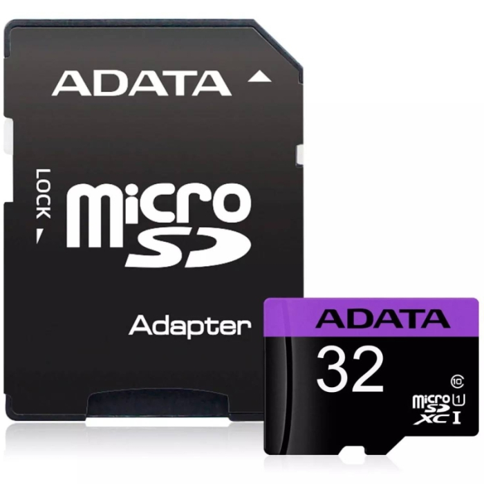 ADATA 32GB MicroSDHC UHS-I CLASS 10 (with adapter) на супер цена