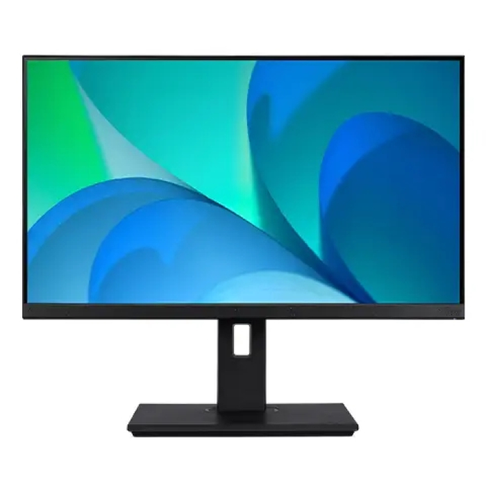 Acer Vero B247YEbmiprxv, 23.8" ZeroFrame IPS LED, Anti-Glare, 4ms (GTG), 100Hz, 100M:1, 250nits, 1920x1080, Flicker-Less, BlueLightShield, HDMI, VGA, DP, Speaker, Audio out, FreeSync, VESA,black