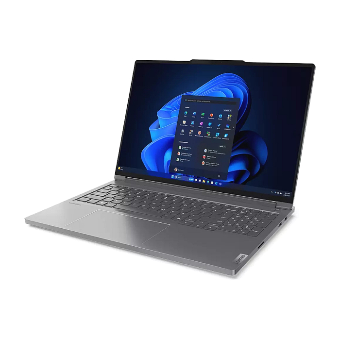 Lenovo ThinkBook 16p G5 Intel Core i9-14900HX (up to 5.8GHz, 36MB), 32GB(16+16)GB DDR5 5600MHz, 1TB SSD, 16" 3.2K (3200x2000) IPS AG, NVIDIA GeForce RTX 4060/8GB, FHD&IR Cam, Color Calibration, Backlit KB, Storm Grey, WLAN, BT, FPR, DOS, 3Y Onsit (тъмнейл - 2)