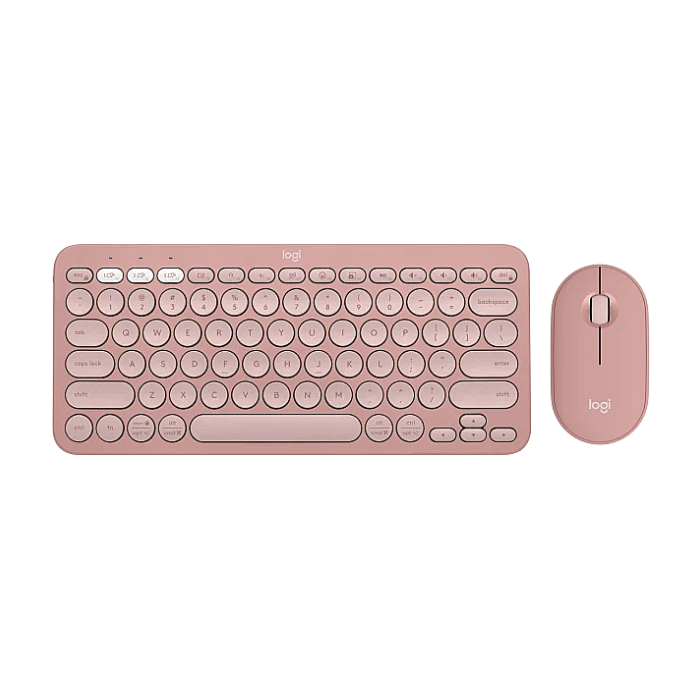 Logitech Pebble 2 Combo - TONAL ROSE - US INT'L - 2.4GHZ/BT - N/A - INTNL-973 - UNIVERSAL на супер цена