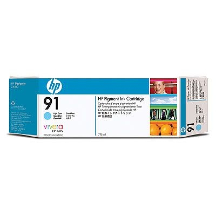 HP 91 775-ml Pigment Light Cyan Ink Cartridge на супер цена