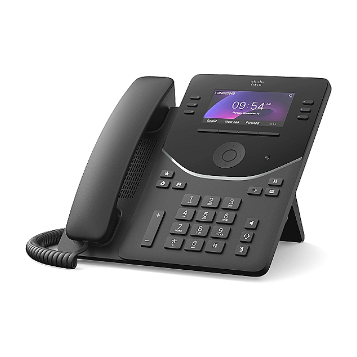 Cisco Desk Phone 9851, Carbon Black (тъмнейл - 1)