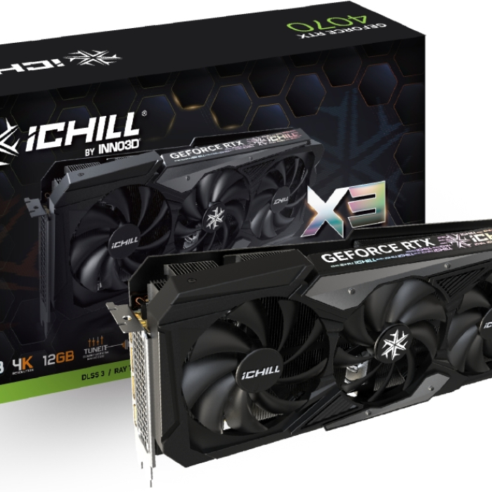 Inno3D GeForce RTX 4070 12GB GDDR6 iChill X3 на супер цена