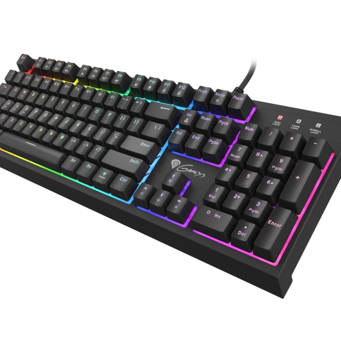 Genesis Hybrid Switch Gaming Keyboard Thor 150 RGB Backlight US Layout (тъмнейл - 2)