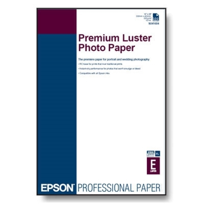 Epson Premium Luster Photo Paper, DIN A4, 250g/m2, 250 Sheets на супер цена