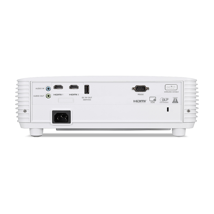 Acer Projector X1529Ki, DLP, 1080p (1920x1080), 4800Lm, Wireless dongle included, 1.1 optical zoom, 10000:1, HDMI*2, PC Audio mini jack x 1, RS232, DC Out (5V/1.5A, USB Type A) x 1, 10W Speaker, 2.9Kg (тъмнейл - 3)