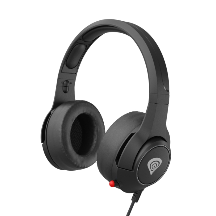 Genesis Headset Argon 600 With Microphone Adapter Black на супер цена