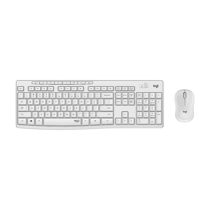 Logitech MK295 Silent Wireless Combo - OFF WHITE - US INTL - 2.4GHZ - INTNL на супер цена