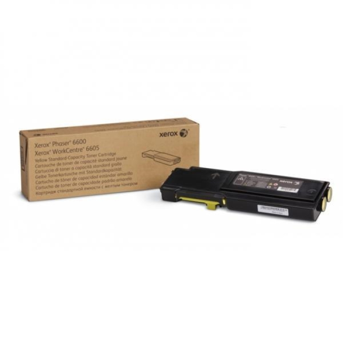 Xerox Phaser 6600/WorkCentre 6605 Yellow Standard Capacity Toner Cartridge, DMO на супер цена