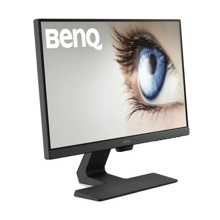 BenQ GW2280, 21.5" VA LED, 5ms, 1920x1080 FHD, Stylish Monitor with Eye Care Technology, 72% NTSC, Flicker-free, B.I., LBL, 3000:1, DCR 20M:1, 8 bit, 250cd/m2, VGA, HDMI x2, Speakers, Tilt, Edge to Edge Slim Bezel Design, Black (тъмнейл - 3)