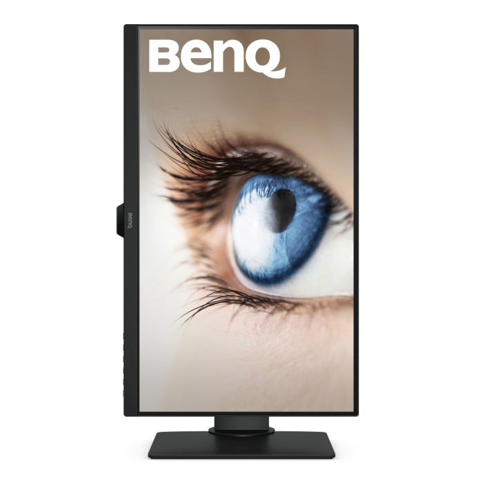 BenQ BL2780T, 27" IPS LED, 5ms, 1920x1080 FHD, Business Monitor, 72% NTSC, Eye Care, Flicker-free, B.I., LBL, 1000:1, DCR 20M:1, 8 bit, 250cd/m2, VGA, HDMI, DP, Speakers 2x2W, Ergonomic Design, Frameless, Height Adj., Pivot, Swivel, Tilt, Black (тъмнейл - 3)