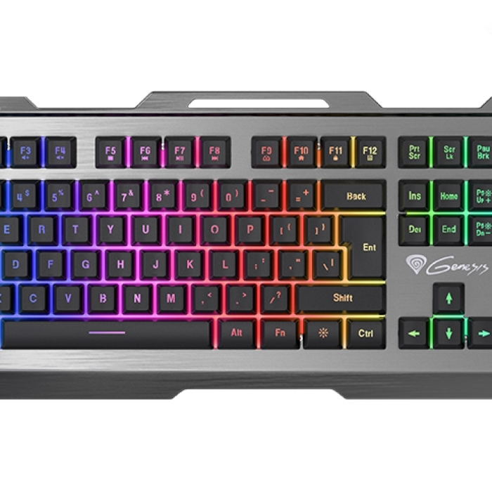 Genesis Gaming Keyboard Rhod 420 Rgb Backlight Us Layout