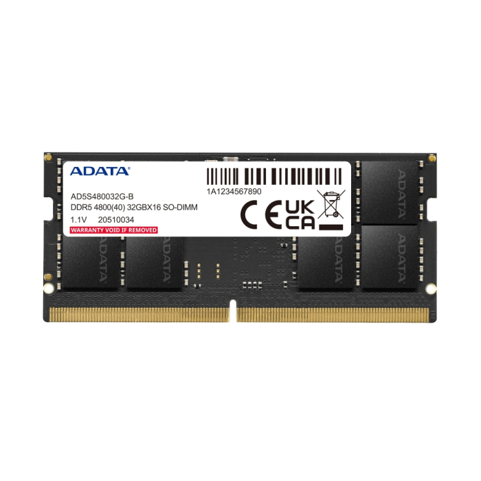 ADATA 32GB DDR5 4800 MHz SO-DIMM на супер цена