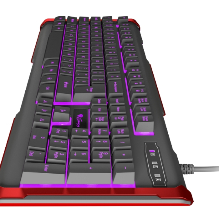 Genesis Gaming Keyboard Rhod 410 US Layout Backlight (тъмнейл - 3)