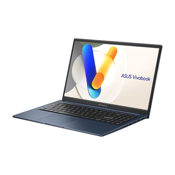 Asus Vivobook X1504VA-NJ668, Intel I3-1315U, 15.6" FHD(1920x1080), 8GB, 512GB PCIEG3 SSD, No OS, Blue (тъмнейл - 1)