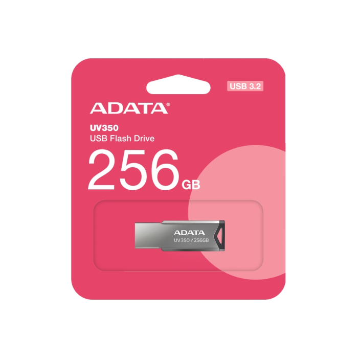 ADATA UV350 256GB USB 3.2 Black (тъмнейл - 3)