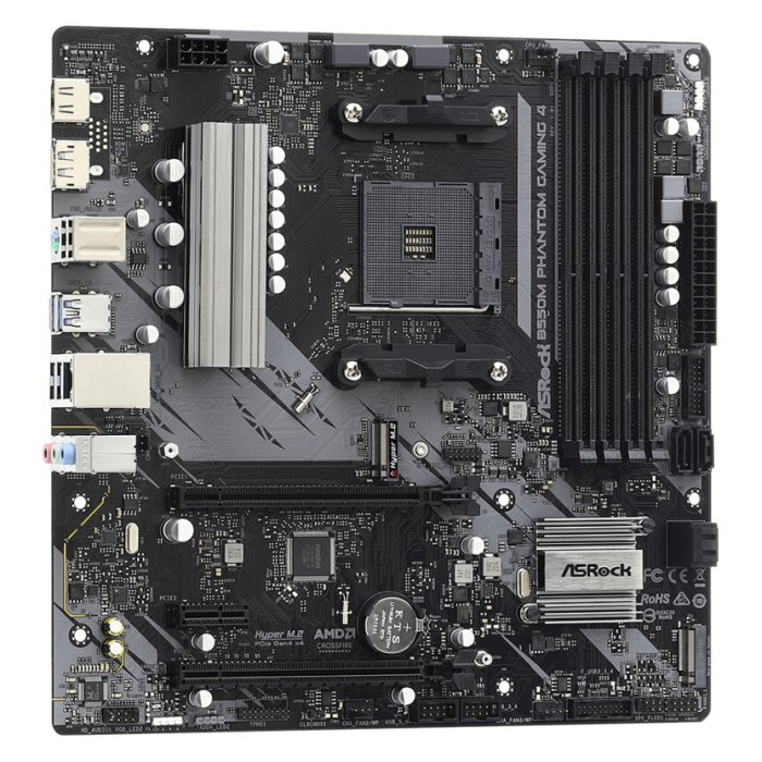 Asrock B550M Phantom Gaming 4 (тъмнейл - 3)