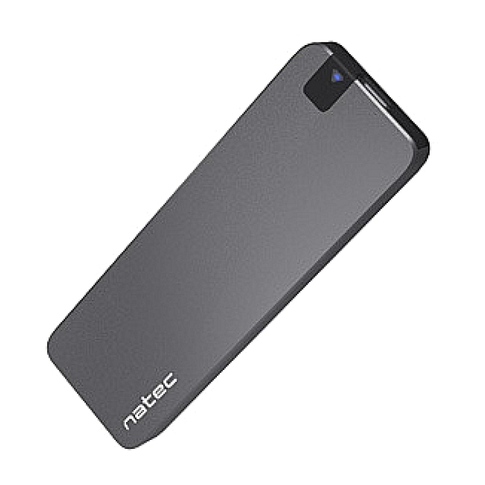 Natec EXTERNAL SSD ENCLOSURE RHINO M.2 NVME USB-C 3.1 GEN 2 ALUMINIUM (тъмнейл - 2)