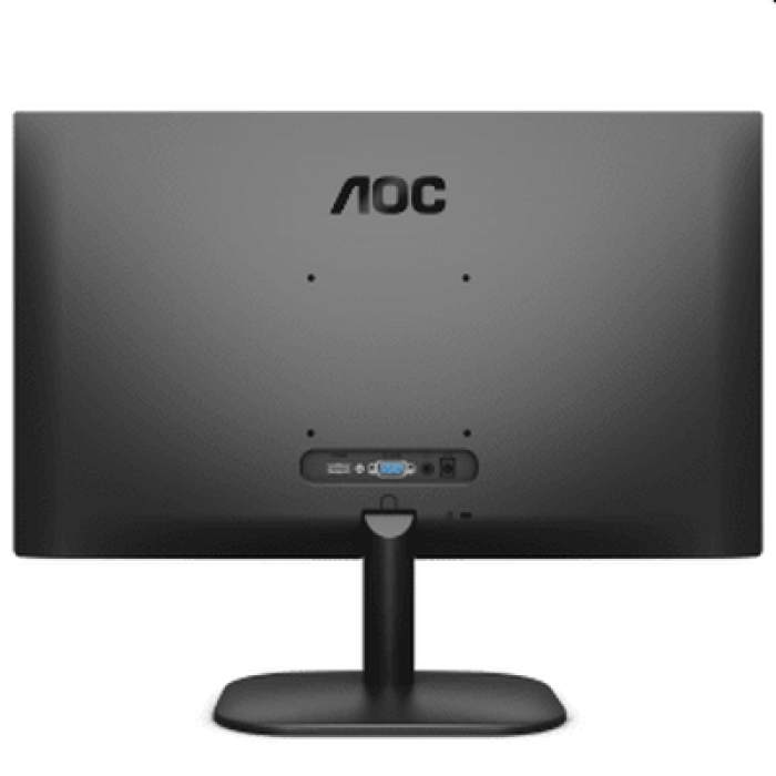 AOC 22B2AM, 21.5" VA WLED, 1920x1080@75Hz, 4ms GtG, 250cd/m2, 3000:1, DCR 20M:1, FlickerFree, Low Blue Light, 2Wx2, Tilt, D-SUB, HDMI (тъмнейл - 2)