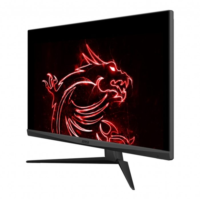 MSI Optix G273QF, 27", IPS, 165Hz, 1ms, 2K 2560x1440, Anti-glare, G-sync Compatible, Rapid IPS, Night Vision, Wide Color Gamut, Frameless, 300 nits, Contrast 1000:1, DCR 100M:1, DP (1.2), 2x HDMI (2.0), Earphone out, VESA 100, Tilt, 9S6-3CA81A-040 (тъмнейл - 1)