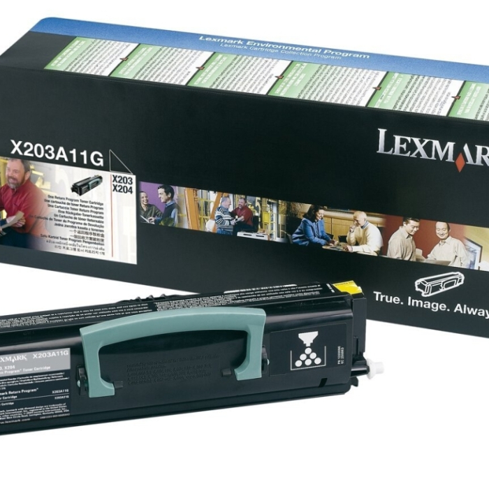 Lexmark X203A11G X203, 204 Return Programme 2.5K Toner Cartridge