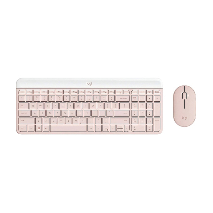 Logitech MK470 Slim Combo - ROSE - US INT'L - INTNL-973