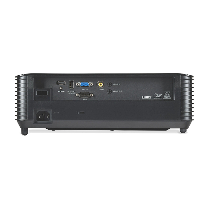 Acer Projector X1228i, DLP, XGA (1024x768), 4800 ANSI Lm, 20 000:1, 3D, Auto keystone, HDMI, WiFi, VGA in, USB, RCA, RS232, Audio in/out, DC Out (5V/1A), 3W Speaker, 2.7kg, Black + Acer Nitro Gaming Mouse Retail Pack (тъмнейл - 4)