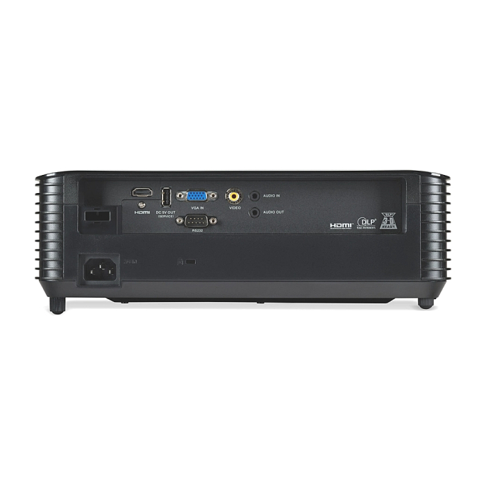 Acer Projector X1228i, DLP, XGA (1024x768), 4800 ANSI Lm, 20 000:1, 3D, Auto keystone, HDMI, WiFi, VGA in, USB, RCA, RS232, Audio in/out, DC Out (5V/1A), 3W Speaker, 2.7kg, Black (тъмнейл - 4)