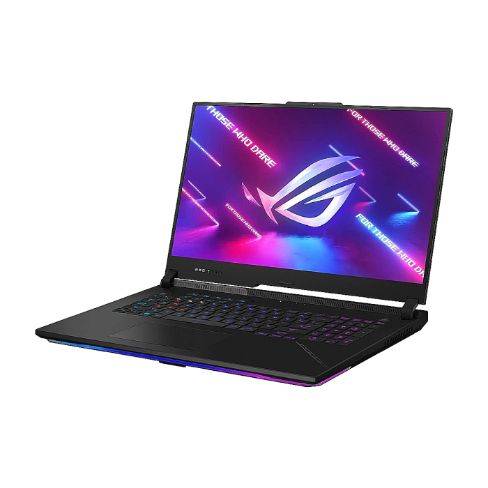 Asus ROG Strix SCAR 17 G733PYV-LL046W,AMD Ryzen 9 7945HX3D ,17.3" WQHD (2560 x 1440) 16:9, 240Hz,32GB DDR5 4800MHz (2x16GB), 1TB + 1TB PCIe 4.0 (RAID 0), RTX 4090,16GB DDR6, WiFi 6, RGB Per-Key Kbd, Win 11 ,Off Black (тъмнейл - 2)