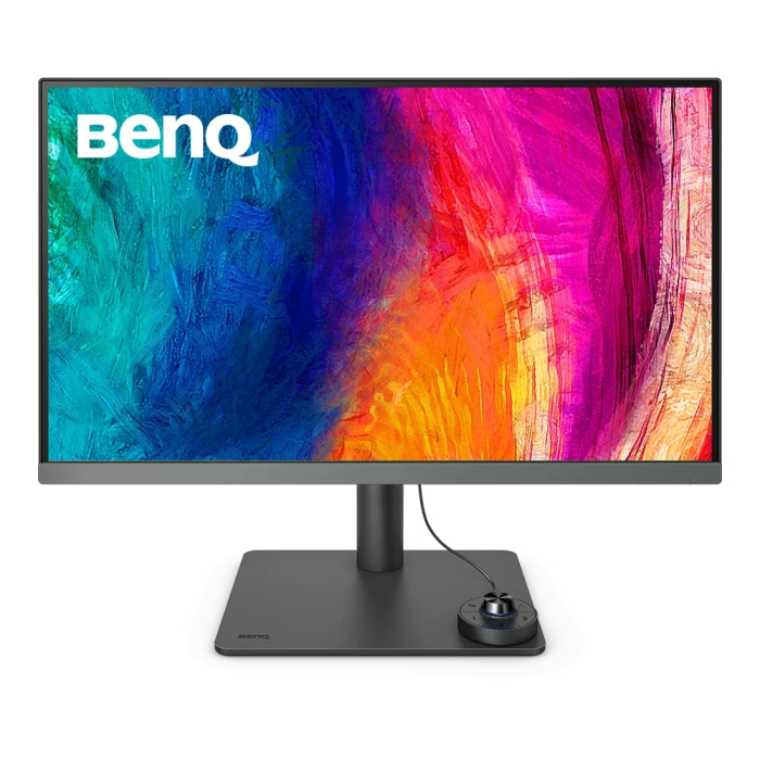 BenQ PD2706U, 27" IPS LED, 5ms,3840x2160 4K UHD, Designer, AQCOLOR, 95% P3, 99% Rec.709, 99% sRGB, HDR10, B.I., LBL, KVM Switch, ICCsync, CAD/CAM, DualView, 1200:1, 350 cd/m2, HDMI, DP, USB Type-C(65W, DP alt), Speak.2x2.5W, Height Adj.,Swivel,Tilt, (тъмнейл - 3)