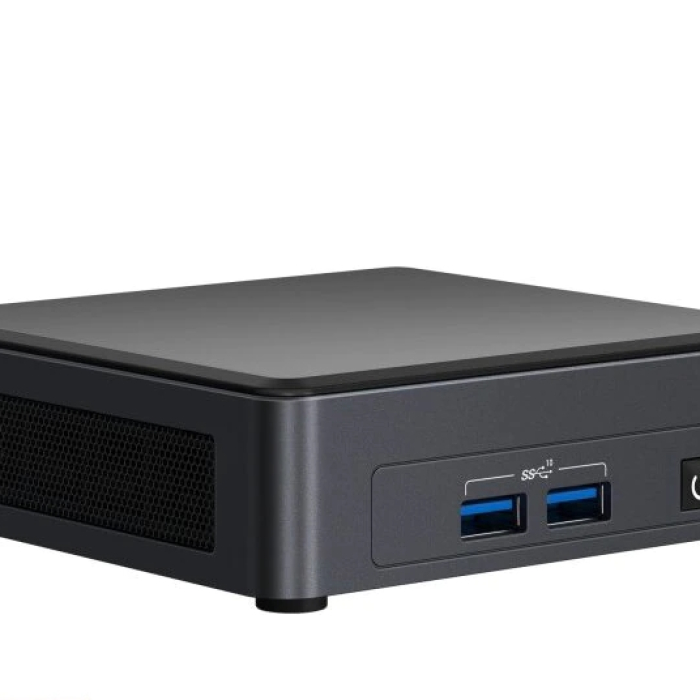 Intel NUC 11 Pro Kit NUC11TNKi3: Intel Core i3-1115G4, Intel UHD Graphics, Dual HDMI 2.0b w/HDMI CEC, Dual DP 1.4a via Type C, Front: 2xUSB 3.2 Rear: 2xUSB 4 (type C), 1xUSB 3.2, 1xUSB 2.0 Internal: 1xUSB 3.2 on m.2 22x42 (pins), 2xUSB 2.0 (headers),