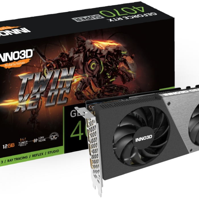 Inno3D GeForce RTX 4070 Super 12GB GDDR6X Twin X2 OC