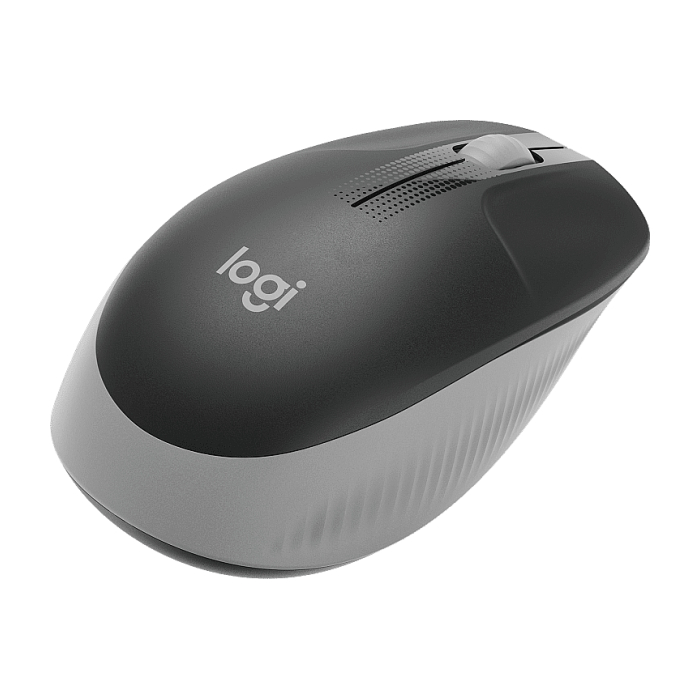 Logitech M190 Full-size wireless mouse - MID GREY - 2.4GHZ - N/A - EMEA - M190 (тъмнейл - 3)