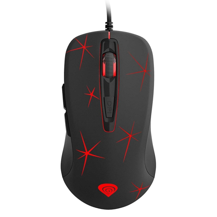 Genesis Gaming Mouse Krypton 110 Optical 2400Dpi Illuminated Black