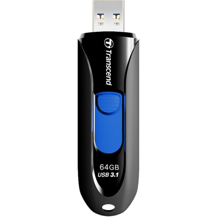 Transcend 64GB JETFLASH 790, USB 3.1, black (тъмнейл - 1)