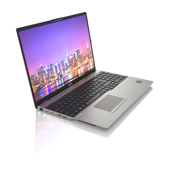 Fujitsu LIFEBOOK U7613, Intel Core i5-1335U up to 4.6 GHz, 16.0" WUXGA 300cd AG, 1x16GB DDR4 3200MHz, SSD 512GB PCIe 4.0 NVMe M.2, FPR, 4cell 65Wh, IR-HD cam, WWAN ready (5G/4G antennas only), Intel Wi-Fi 6E AX211&BT5.2 vPro, SCR, Backlit Kbd US, (тъмнейл - 1)