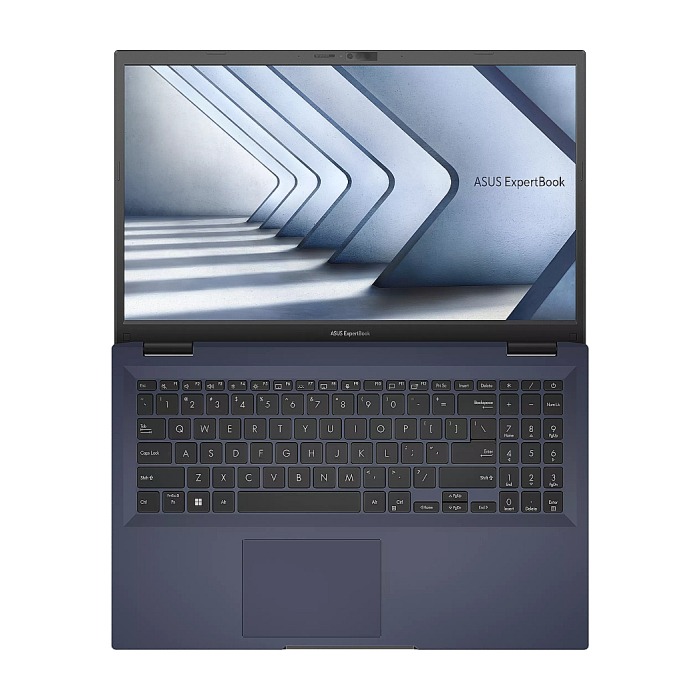 Asus ExpertBook B1 B1502CBA-UI53C0X, Intel Core i5-1235U (3.30 GHz up to 4.40 GHz, 12MB), 15.6" FHD IPS(1920x1080), Intel Iris Xe Graphics, 16GB DDR4 on BD. (1 slot free), 512GB M.2 NVMe,VGA,HDMI,1xThunderbolt,RJ45, Windows 11 Pro, Black (тъмнейл - 4)