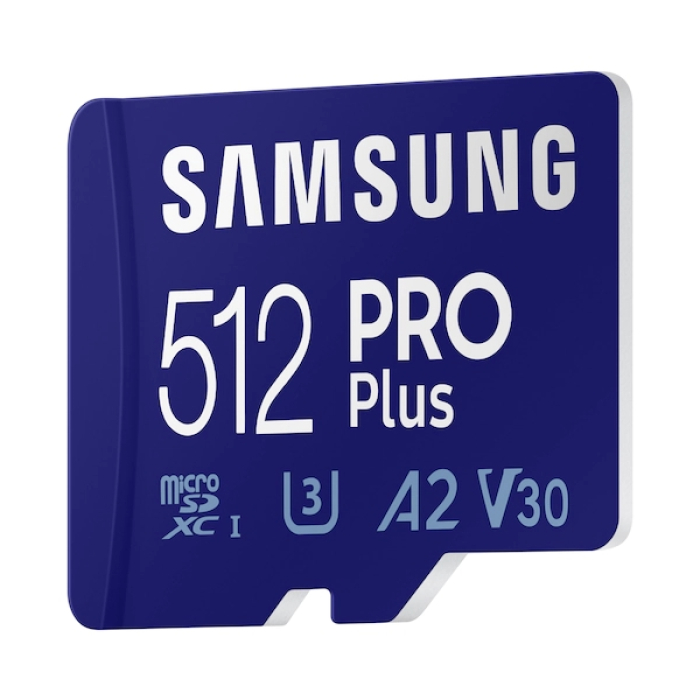 Samsung 512GB Micro SD PRO Plus + Reader, Class10, Read 160MB/s - Write 120MB/s (тъмнейл - 2)