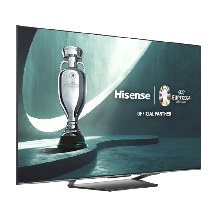 Hisense 65" U7NQ, 4K Ultra HD 3840x2160, ULED, FALD, Quantum Dot, 144Hz, IPS, HDR 10+, HLG, Dolby Vision IQ, Dolby Atmos, Smart TV, WiFi 5GHz, WiFi Direct, BT, Anyview Cast,light sensor, 4xHDMI, 2xUSB, LAN, CI+, DVB-T2/C/S2, Black (тъмнейл - 1)